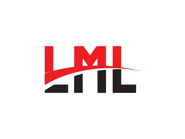 Lml Ilk Harf Logo Tasarım Vektör Şablonu Kurumsal Kimliği Için — Stok Vektör