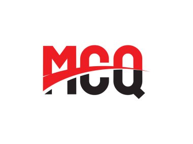 MCQ ilk harf logo tasarım vektör şablonu. kurumsal iş kimliği için yaratıcı sembol.