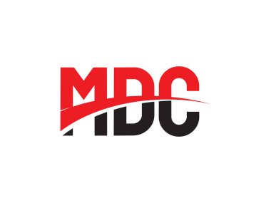 MDC ilk harf logo tasarım vektör şablonu. kurumsal iş kimliği için yaratıcı sembol.
