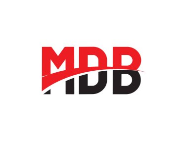 MDB ilk harf logo tasarım vektör şablonu. kurumsal iş kimliği için yaratıcı sembol.