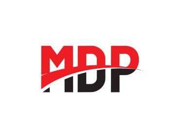 MDP ilk harf logo tasarım vektör şablonu. kurumsal iş kimliği için yaratıcı sembol.