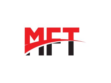 MFT ilk harf logo tasarım vektör şablonu. kurumsal iş kimliği için yaratıcı sembol.