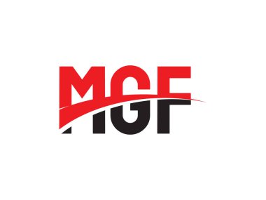 MGF ilk harf logo tasarım vektör şablonu. kurumsal iş kimliği için yaratıcı sembol.