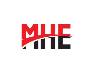 MHE ilk harf logo tasarım vektör şablonu. kurumsal iş kimliği için yaratıcı sembol.