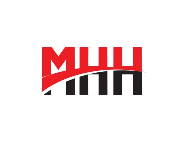 MHH ilk harf logo tasarım vektör şablonu. kurumsal iş kimliği için yaratıcı sembol.