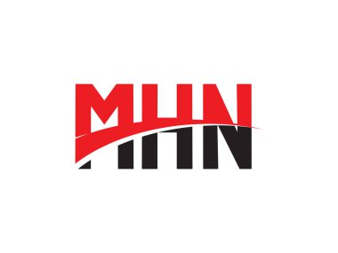 MHN ilk harf logo tasarım vektör şablonu. kurumsal iş kimliği için yaratıcı sembol.