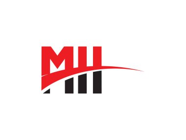 MII ilk harf logo tasarım vektör şablonu. kurumsal iş kimliği için yaratıcı sembol.