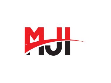 MJI ilk harf logo tasarım vektör şablonu. kurumsal iş kimliği için yaratıcı sembol.
