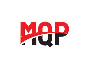 MQP ilk harf logo tasarım vektör şablonu. kurumsal iş kimliği için yaratıcı sembol.