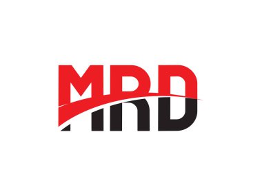 MRD ilk harf logo tasarım vektör şablonu. kurumsal iş kimliği için yaratıcı sembol.