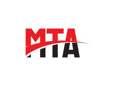 MTA ilk harf logo tasarım vektör şablonu. kurumsal iş kimliği için yaratıcı sembol.