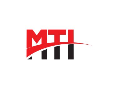 MTI ilk harf logo tasarım vektör şablonu. kurumsal iş kimliği için yaratıcı sembol.