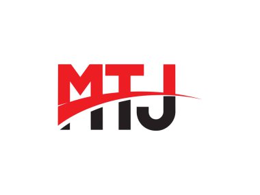 MTJ ilk harf logo tasarım vektör şablonu. kurumsal iş kimliği için yaratıcı sembol.