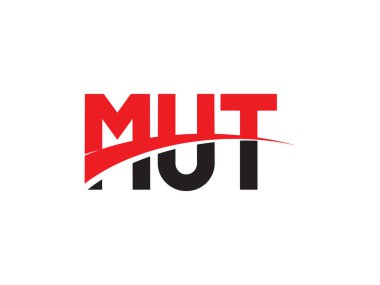 MUT ilk harf logo tasarım vektör şablonu. kurumsal iş kimliği için yaratıcı sembol.