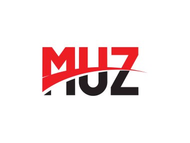 MUZ ilk harf logo tasarım vektör şablonu. kurumsal iş kimliği için yaratıcı sembol.