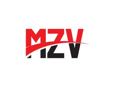 MZV ilk harf logo tasarım vektör şablonu. kurumsal iş kimliği için yaratıcı sembol.