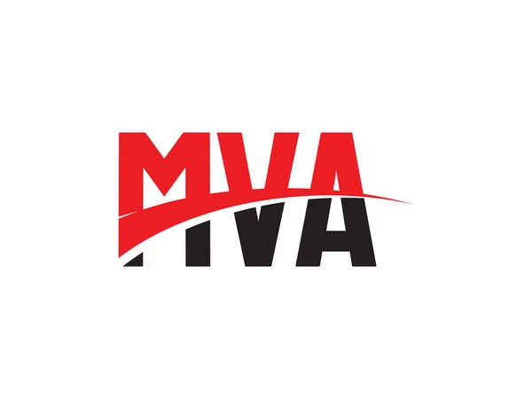 Векторный Шаблон Логотипа Mva Креативный Символ Фирменного Стиля — стоковый вектор