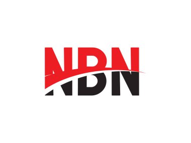 NBN ilk harf logo tasarım vektör şablonu. kurumsal iş kimliği için yaratıcı sembol.
