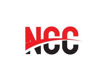 NCC ilk harf logo tasarım vektör şablonu. kurumsal iş kimliği için yaratıcı sembol.