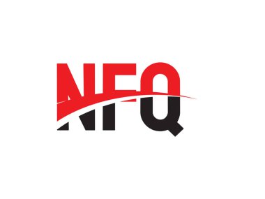 NFQ ilk harf logo tasarım vektör şablonu. kurumsal iş kimliği için yaratıcı sembol.