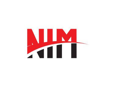 NIM ilk harf logo tasarım vektör şablonu. kurumsal iş kimliği için yaratıcı sembol.