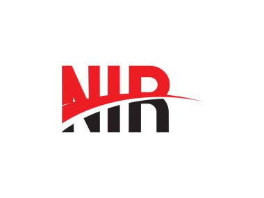 NIR ilk harf logo tasarım vektör şablonu. kurumsal iş kimliği için yaratıcı sembol.