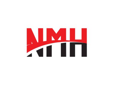 NMH ilk harf logo tasarım vektör şablonu. kurumsal iş kimliği için yaratıcı sembol.