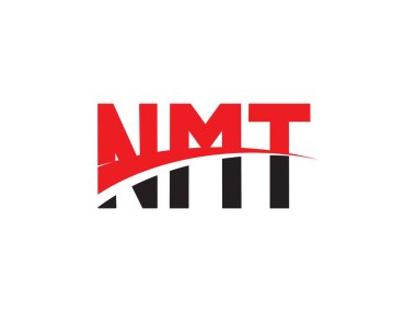 NMT ilk harf logo tasarım vektör şablonu, kurumsal iş kimliği için yaratıcı sembol.
