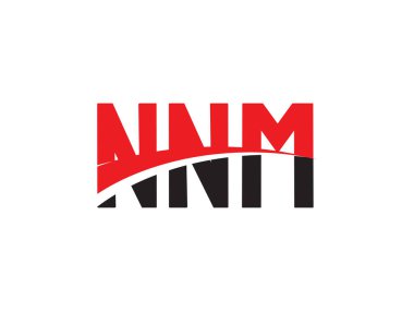 NNM ilk harf logo tasarım vektör şablonu, kurumsal iş kimliği için yaratıcı sembol.