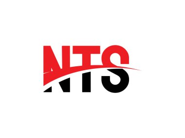 NTS ilk harf logo tasarım vektör şablonu, kurumsal iş kimliği için yaratıcı sembol.