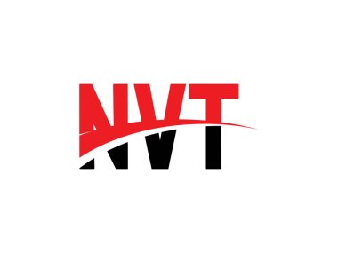 NVT ilk harf logo tasarım vektör şablonu, kurumsal iş kimliği için yaratıcı sembol.