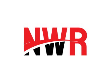 NWR ilk harf logo tasarım vektör şablonu, kurumsal iş kimliği için yaratıcı sembol.