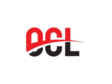 OCL ilk harf logo tasarım vektör şablonu, kurumsal iş kimliği için yaratıcı sembol.