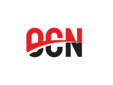 OCN ilk harf logo tasarım vektör şablonu, kurumsal iş kimliği için yaratıcı sembol.