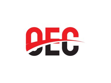 OEC ilk harf logo tasarım vektör şablonu, kurumsal iş kimliği için yaratıcı sembol.
