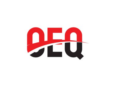 OEQ ilk harf logo tasarım vektör şablonu, kurumsal iş kimliği için yaratıcı sembol.