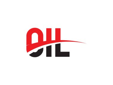 OIL ilk harf logo tasarım vektör şablonu, kurumsal iş kimliği için yaratıcı sembol.