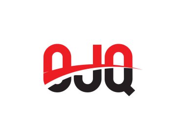 OJQ ilk harf logo tasarım vektör şablonu, kurumsal iş kimliği için yaratıcı sembol.