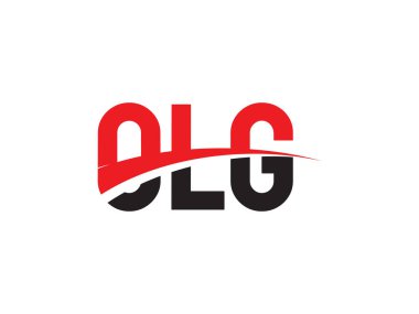 OLG ilk harf logo tasarım vektör şablonu, kurumsal iş kimliği için yaratıcı sembol.