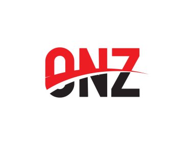 ONZ ilk harf logo tasarım vektör şablonu. kurumsal iş kimliği için yaratıcı sembol.