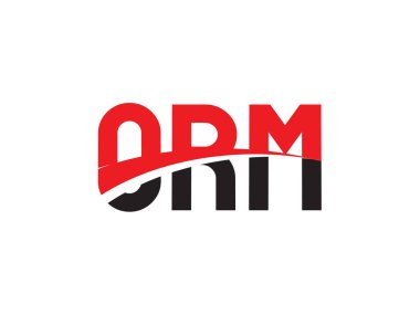ORM ilk harf logo tasarım vektör şablonu. kurumsal iş kimliği için yaratıcı sembol.