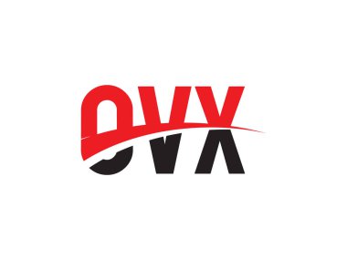 OVX ilk harf logo tasarım vektör şablonu. kurumsal iş kimliği için yaratıcı sembol.