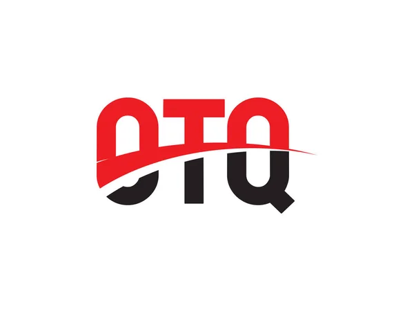 Πρότυπο Διανυσματικού Φορέα Σχεδιασμού Αρχικού Γράμματος Otq Δημιουργικό Σύμβολο Εταιρικής — Διανυσματικό Αρχείο
