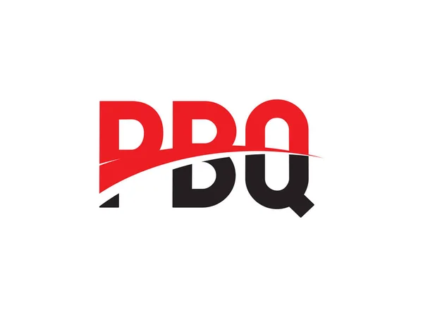 Πρότυπο Φορέα Σχεδιασμού Λογότυπου Αρχικού Γράμματος Pbq Δημιουργικό Σύμβολο Εταιρικής — Διανυσματικό Αρχείο