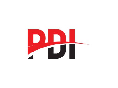 PDI ilk harf logo tasarım vektör şablonu. kurumsal iş kimliği için yaratıcı sembol.