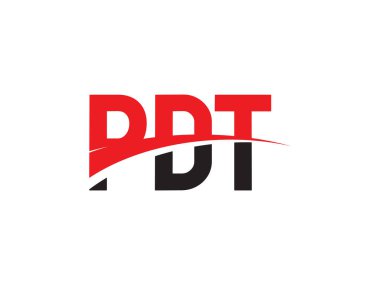 PDT ilk harf logo tasarım vektör şablonu. kurumsal iş kimliği için yaratıcı sembol.
