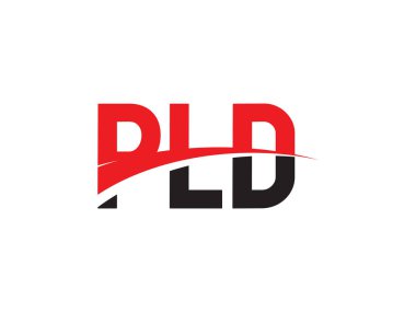 PLD ilk harf logo tasarım vektör şablonu. kurumsal iş kimliği için yaratıcı sembol.