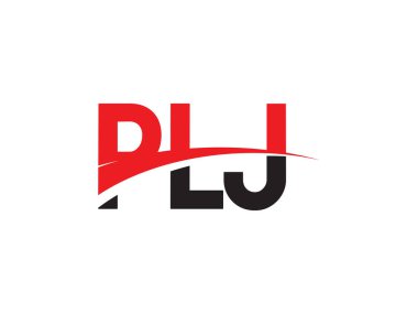 PLJ ilk harf logo tasarım vektör şablonu. kurumsal iş kimliği için yaratıcı sembol.