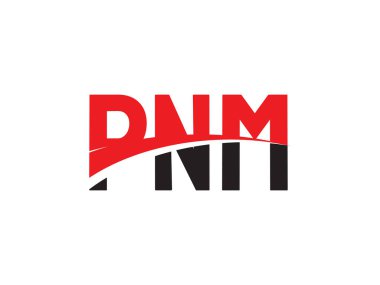 PNM ilk harf logo tasarım vektör şablonu. kurumsal iş kimliği için yaratıcı sembol.