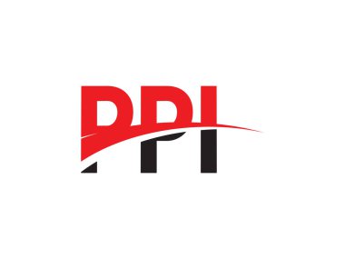 PPI ilk harf logo tasarım vektör şablonu. kurumsal iş kimliği için yaratıcı sembol.